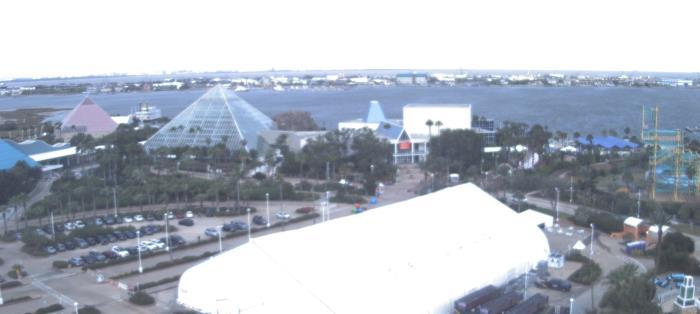 Weather camera view of Moody Gardens Inc..