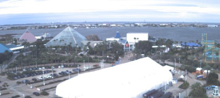 Weather camera view of Moody Gardens Inc..