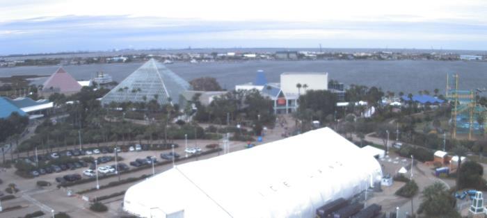 Weather camera view of Moody Gardens Inc..
