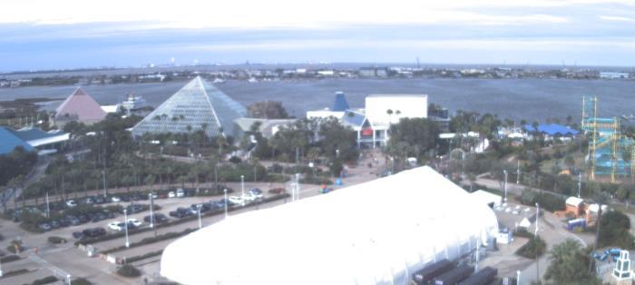 Weather camera view of Moody Gardens Inc..