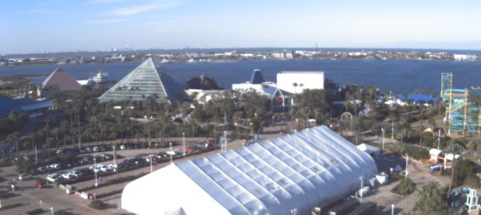 Weather camera view of Moody Gardens Inc..