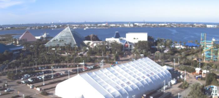 Weather camera view of Moody Gardens Inc..