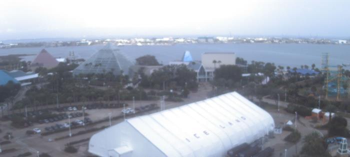 Weather camera view of Moody Gardens Inc..