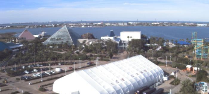 Weather camera view of Moody Gardens Inc..