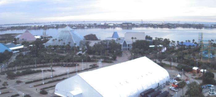 Weather camera view of Moody Gardens Inc..