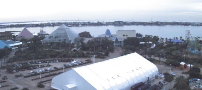 Weather camera view of Moody Gardens Inc..