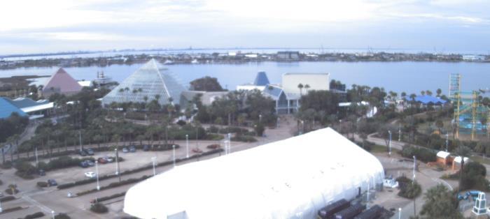 Weather camera view of Moody Gardens Inc..
