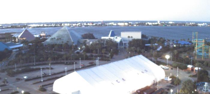 Weather camera view of Moody Gardens Inc..