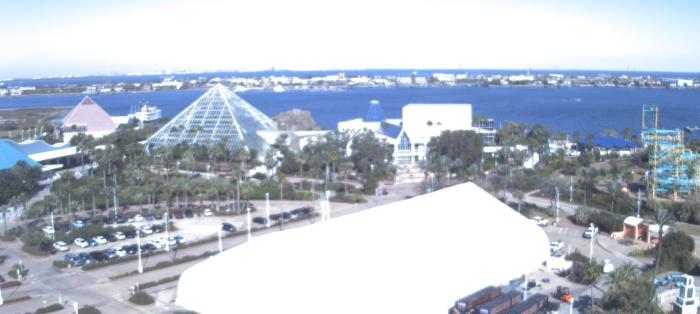 Weather camera view of Moody Gardens Inc..