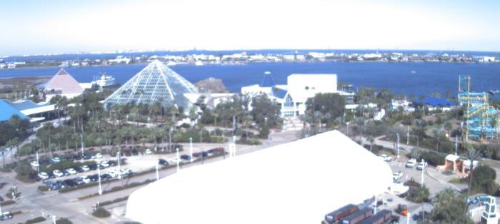 Weather camera view of Moody Gardens Inc..