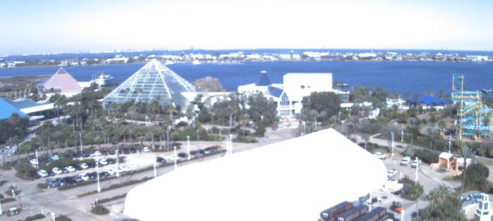 Weather camera view of Moody Gardens Inc..