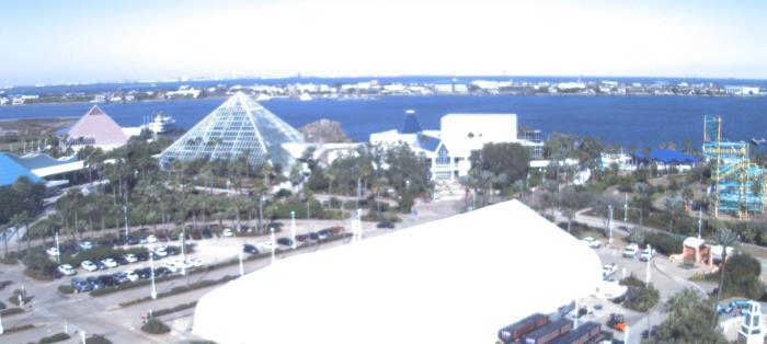 Weather camera view of Moody Gardens Inc..