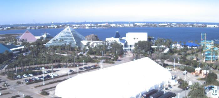 Weather camera view of Moody Gardens Inc..
