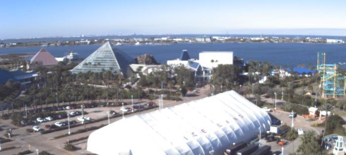 Weather camera view of Moody Gardens Inc..