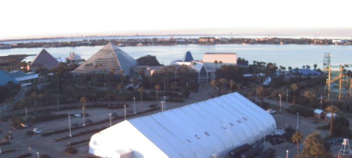Weather camera view of Moody Gardens Inc..