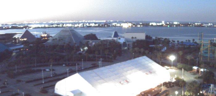 Weather camera view of Moody Gardens Inc..