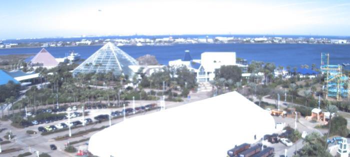 Weather camera view of Moody Gardens Inc..