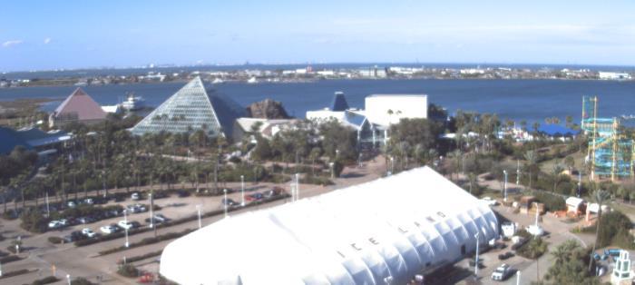 Weather camera view of Moody Gardens Inc..
