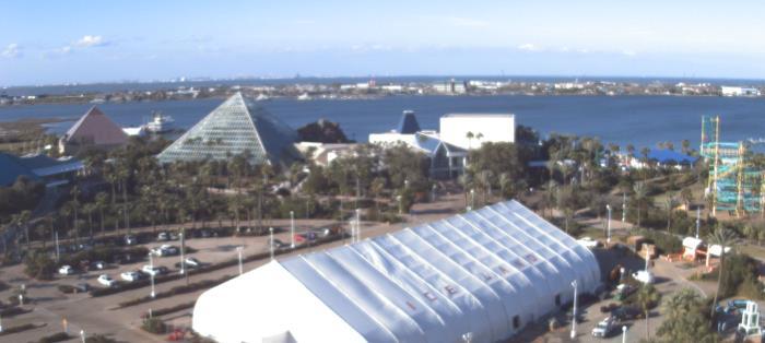 Weather camera view of Moody Gardens Inc..