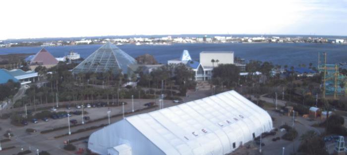 Weather camera view of Moody Gardens Inc..