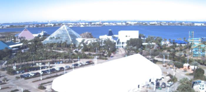 Weather camera view of Moody Gardens Inc..