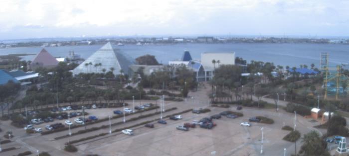 Weather camera view of Moody Gardens Inc..