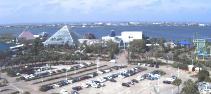 Weather camera view of Moody Gardens Inc..