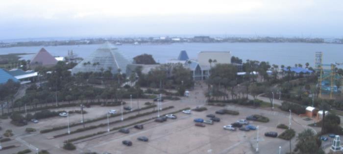Weather camera view of Moody Gardens Inc..