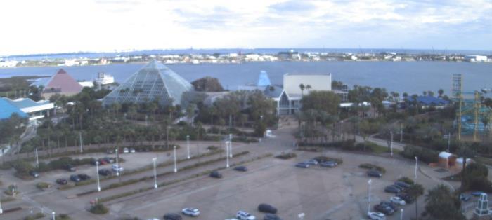 Weather camera view of Moody Gardens Inc..
