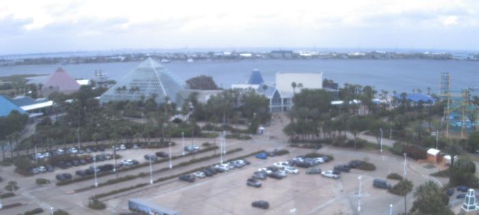 Weather camera view of Moody Gardens Inc..