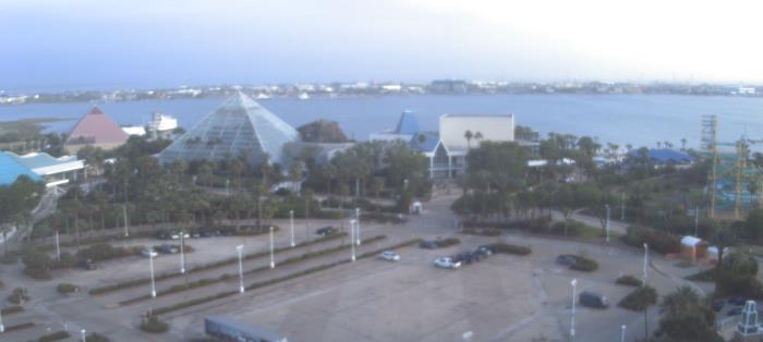Weather camera view of Moody Gardens Inc..