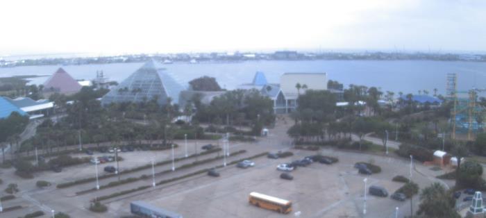 Weather camera view of Moody Gardens Inc..