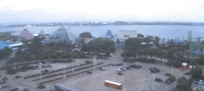 Weather camera view of Moody Gardens Inc..