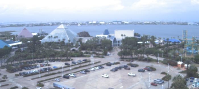 Weather camera view of Moody Gardens Inc..