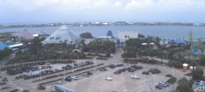 Weather camera view of Moody Gardens Inc..