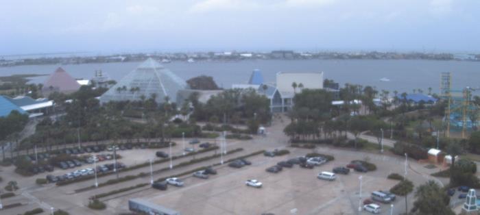 Weather camera view of Moody Gardens Inc..