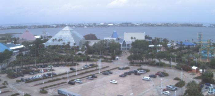 Weather camera view of Moody Gardens Inc..