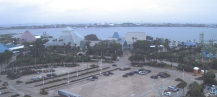 Weather camera view of Moody Gardens Inc..