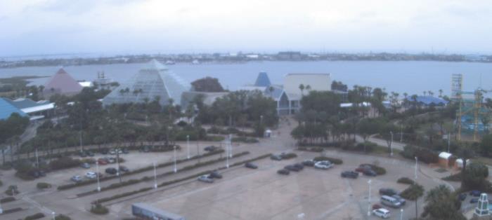 Weather camera view of Moody Gardens Inc..