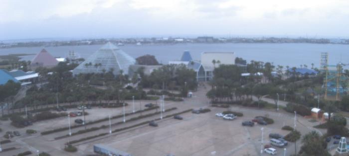 Weather camera view of Moody Gardens Inc..