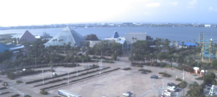 Weather camera view of Moody Gardens Inc..