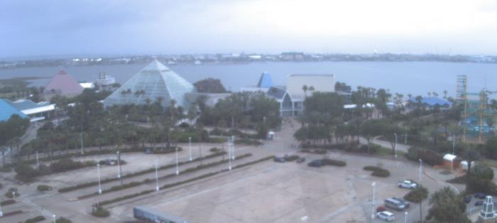 Weather camera view of Moody Gardens Inc..