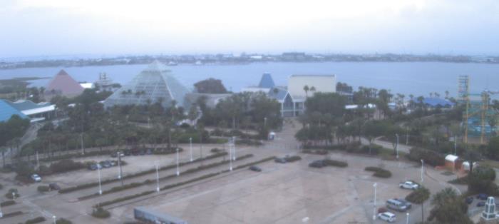 Weather camera view of Moody Gardens Inc..