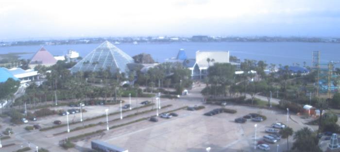 Weather camera view of Moody Gardens Inc..