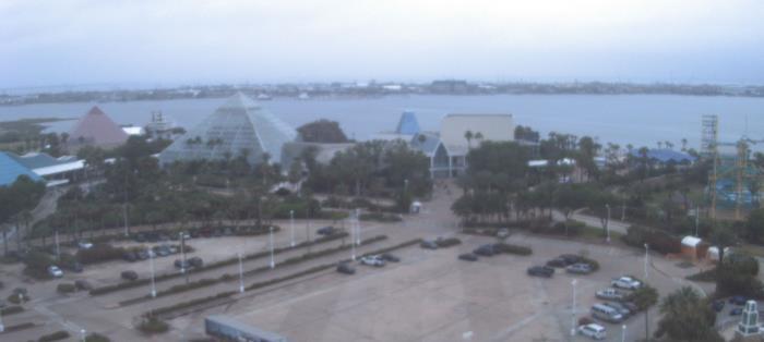 Weather camera view of Moody Gardens Inc..