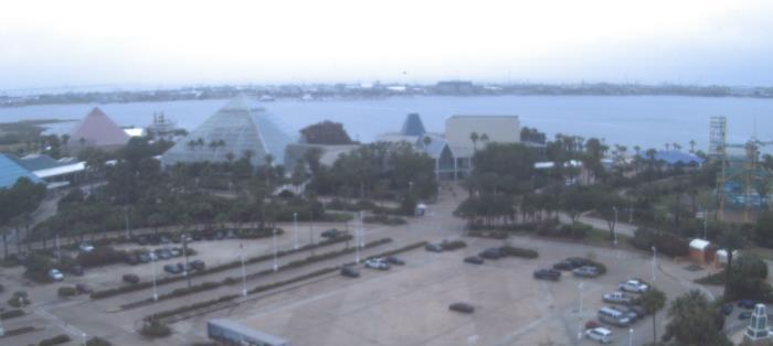 Weather camera view of Moody Gardens Inc..