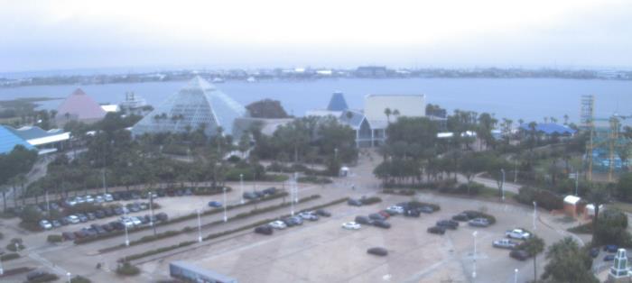 Weather camera view of Moody Gardens Inc..