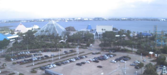 Weather camera view of Moody Gardens Inc..