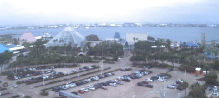 Weather camera view of Moody Gardens Inc..