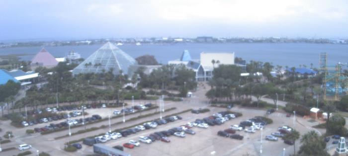 Weather camera view of Moody Gardens Inc..